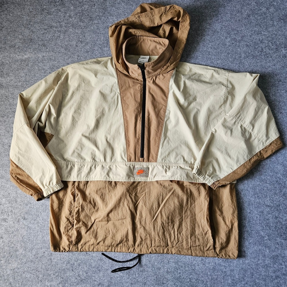 Nike Women's XL Sportswear Revolution Half Zip Hooded Windbreaker Jacket - Picture 3 of 11